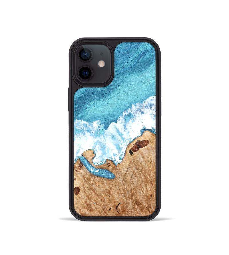 iPhone 12 mini Wood Phone Case - Ashli (Coastal, 823517)