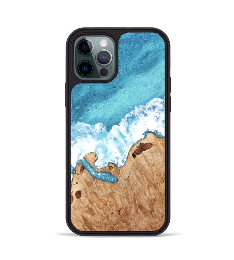 iPhone 12 Pro Wood Phone Case - Ashli (Coastal, 823517)