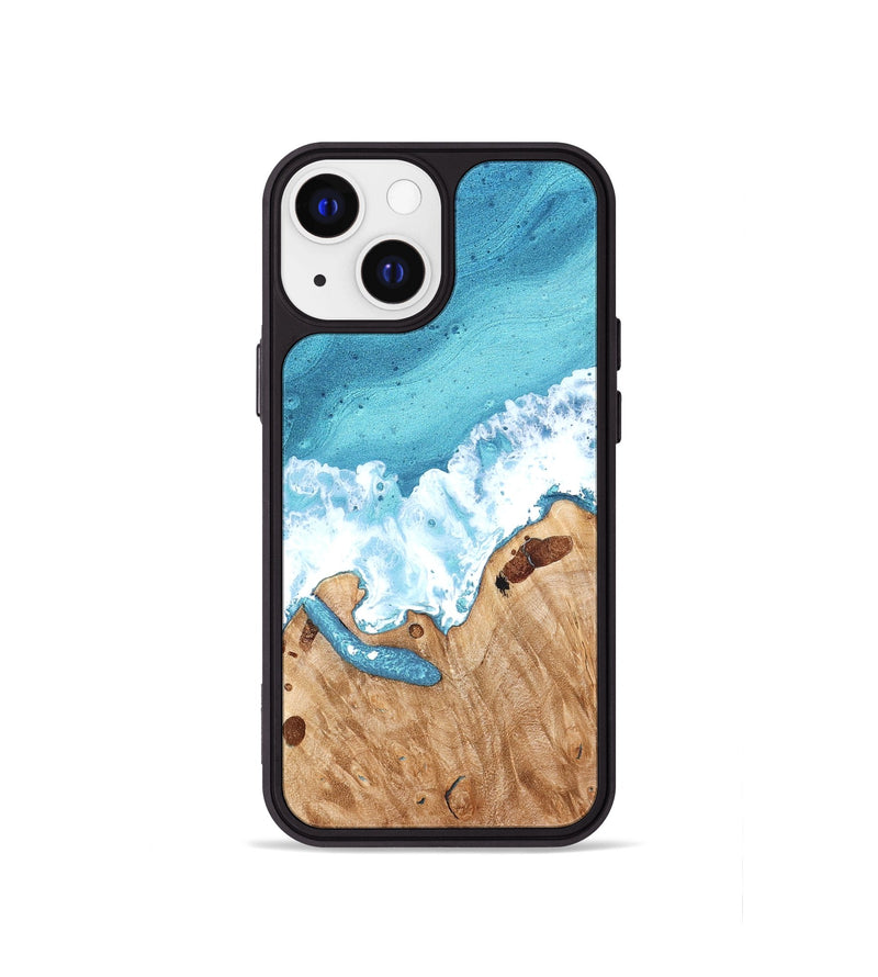 iPhone 13 mini Wood Phone Case - Ashli (Coastal, 823517)