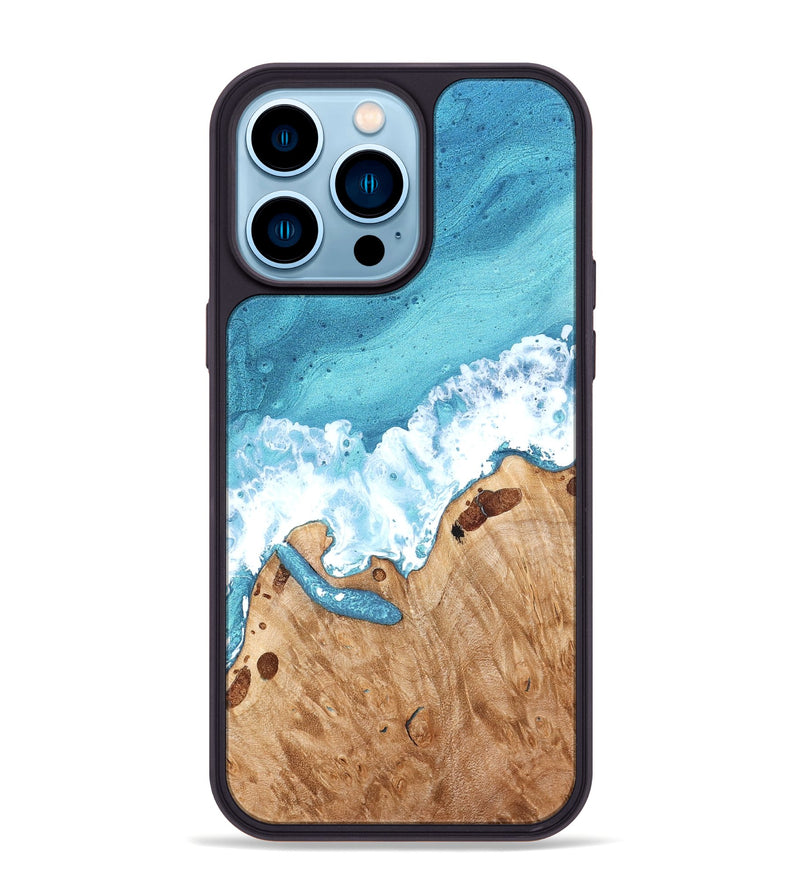 iPhone 14 Pro Max Wood Phone Case - Ashli (Coastal, 823517)