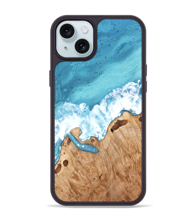 iPhone 15 Plus Wood Phone Case - Ashli (Coastal, 823517)