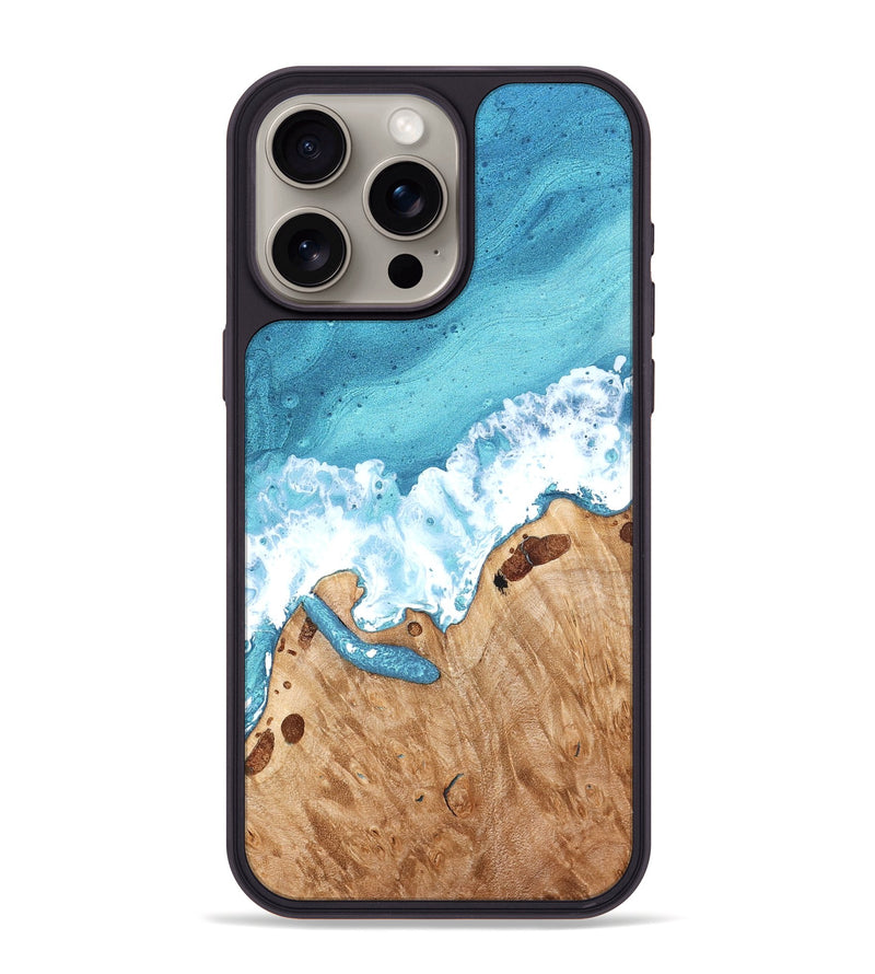 iPhone 15 Pro Max Wood Phone Case - Ashli (Coastal, 823517)