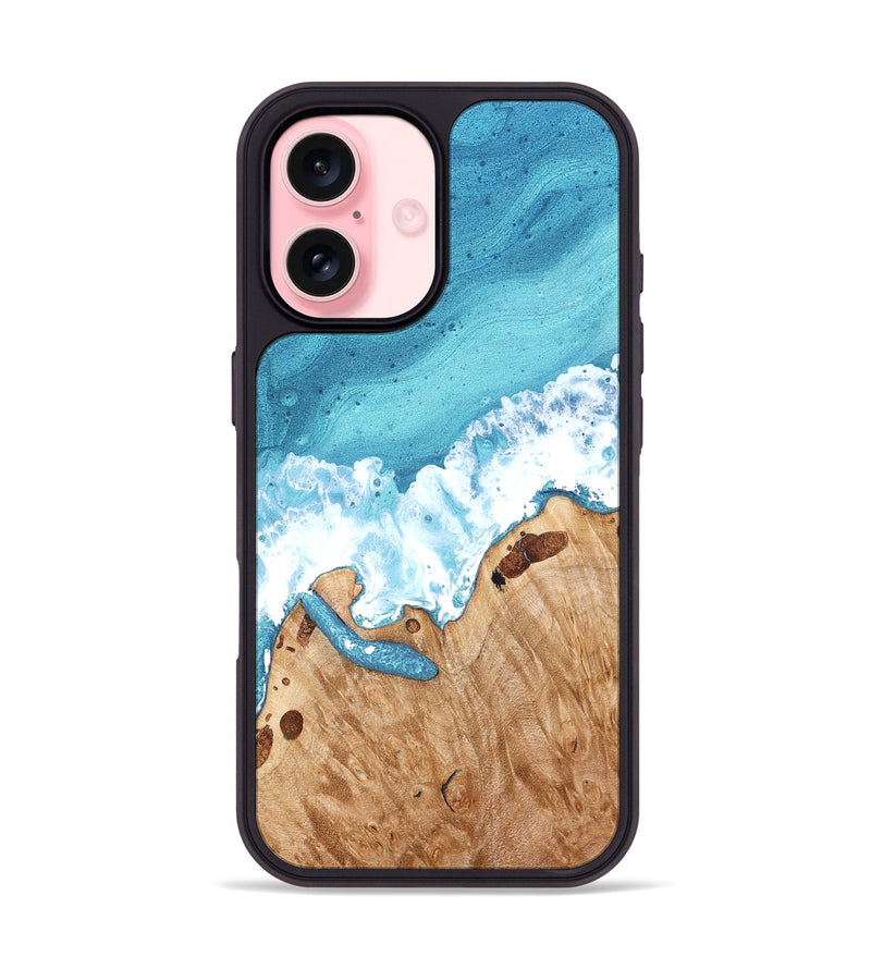 iPhone 16 Wood Phone Case - Ashli (Coastal, 823517)