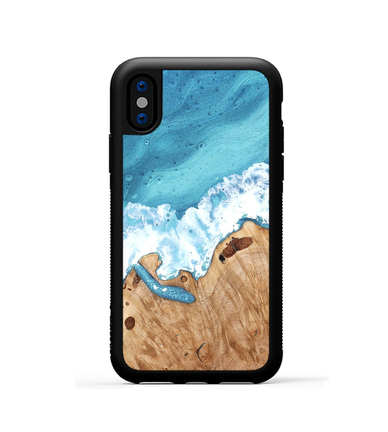 iPhone Xs Wood Phone Case - Ashli (Coastal, 823517)