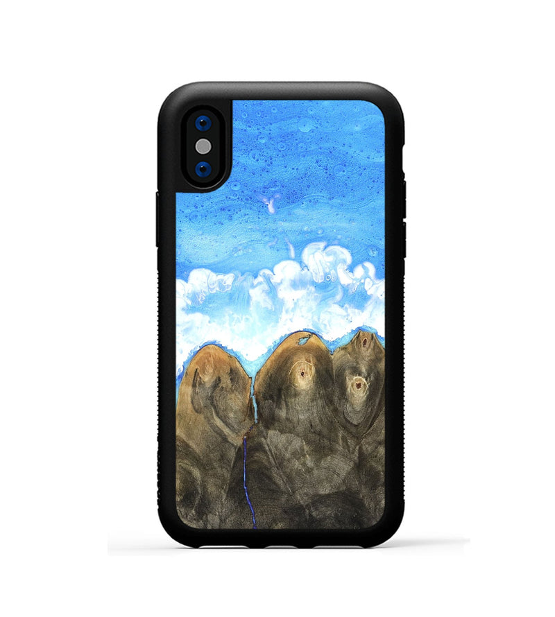 iPhone Xs Wood Phone Case - Earle (Coastal, 823518)