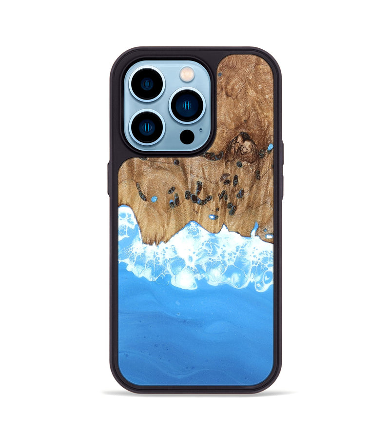 iPhone 14 Pro Wood Phone Case - Lilla (Coastal, 823519)