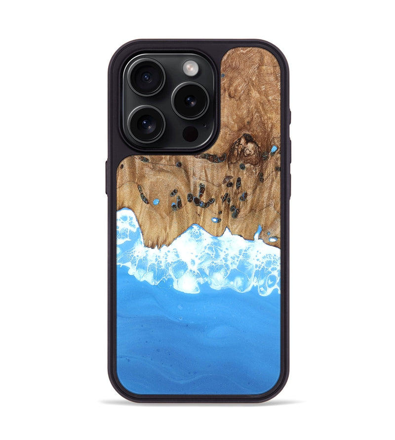 iPhone 15 Pro Wood Phone Case - Lilla (Coastal, 823519)