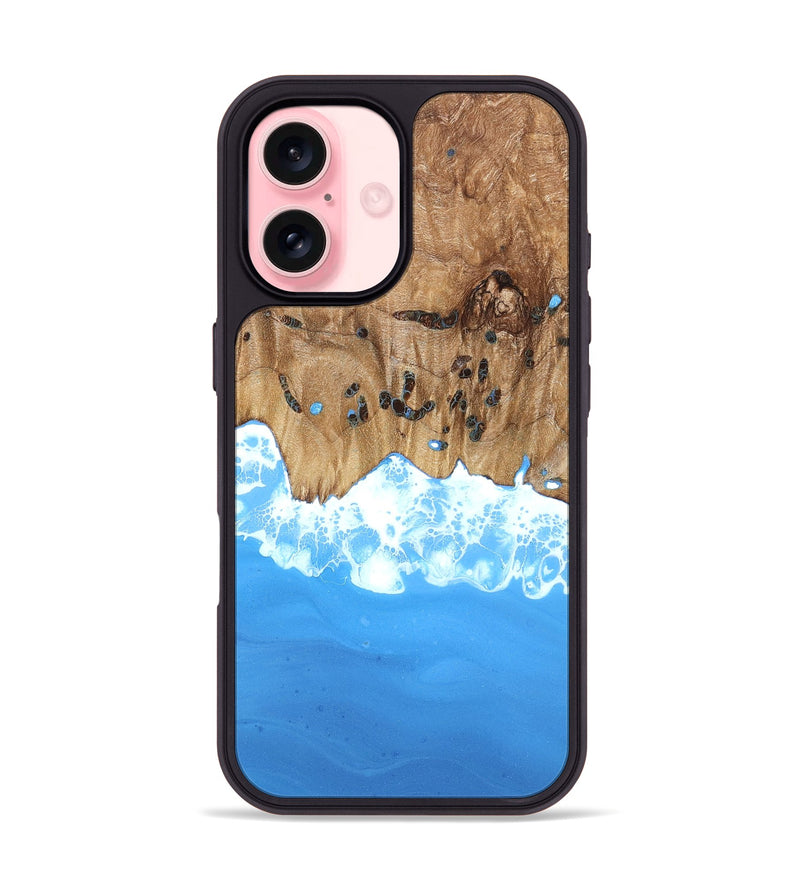 iPhone 16 Wood Phone Case - Lilla (Coastal, 823519)