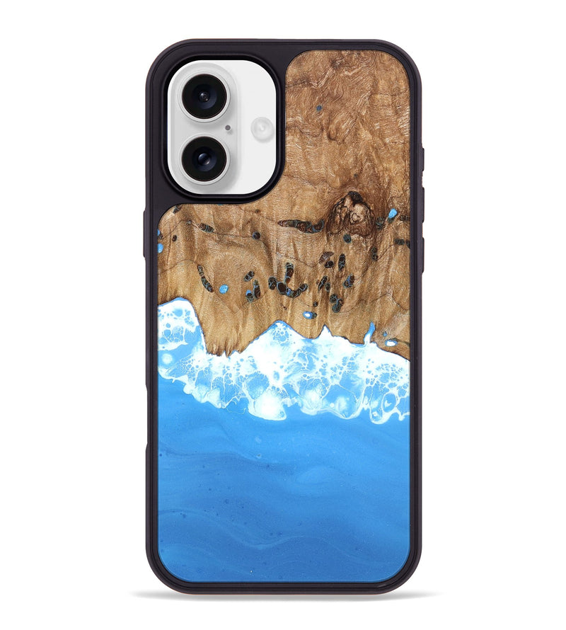 iPhone 16 Plus Wood Phone Case - Lilla (Coastal, 823519)