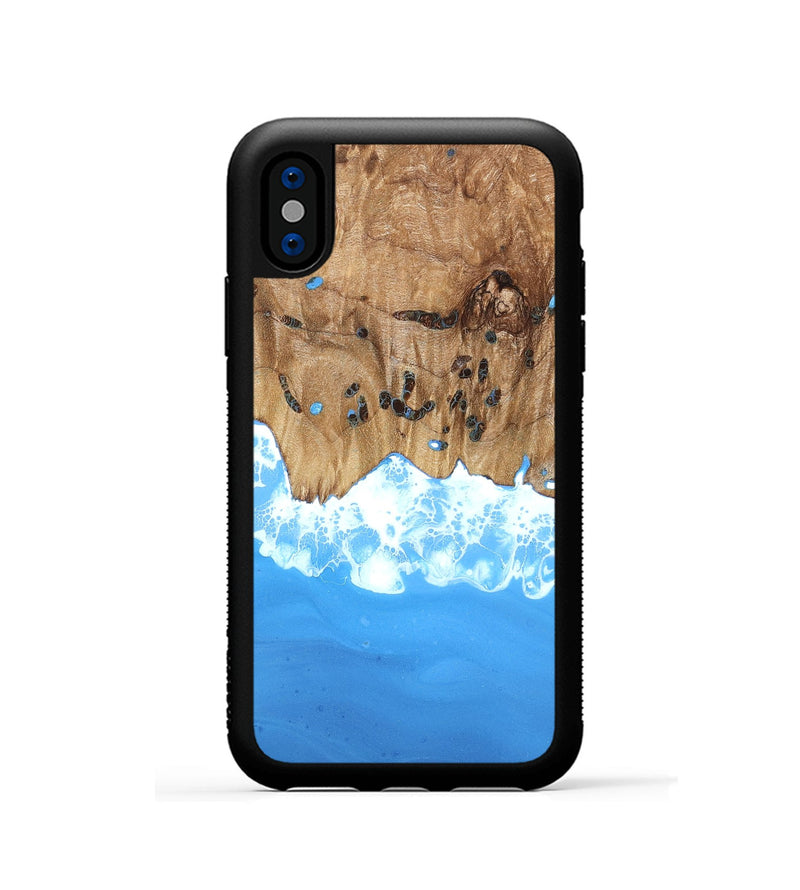 iPhone Xs Wood Phone Case - Lilla (Coastal, 823519)