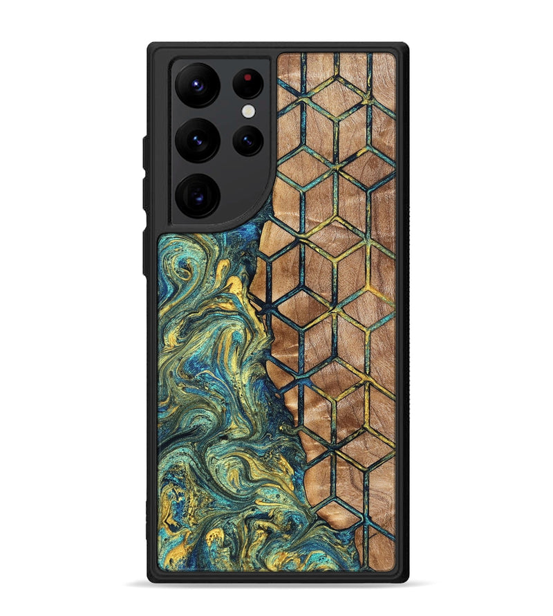 Galaxy S22 Ultra Wood Phone Case - Rianna (Pattern, 823522)