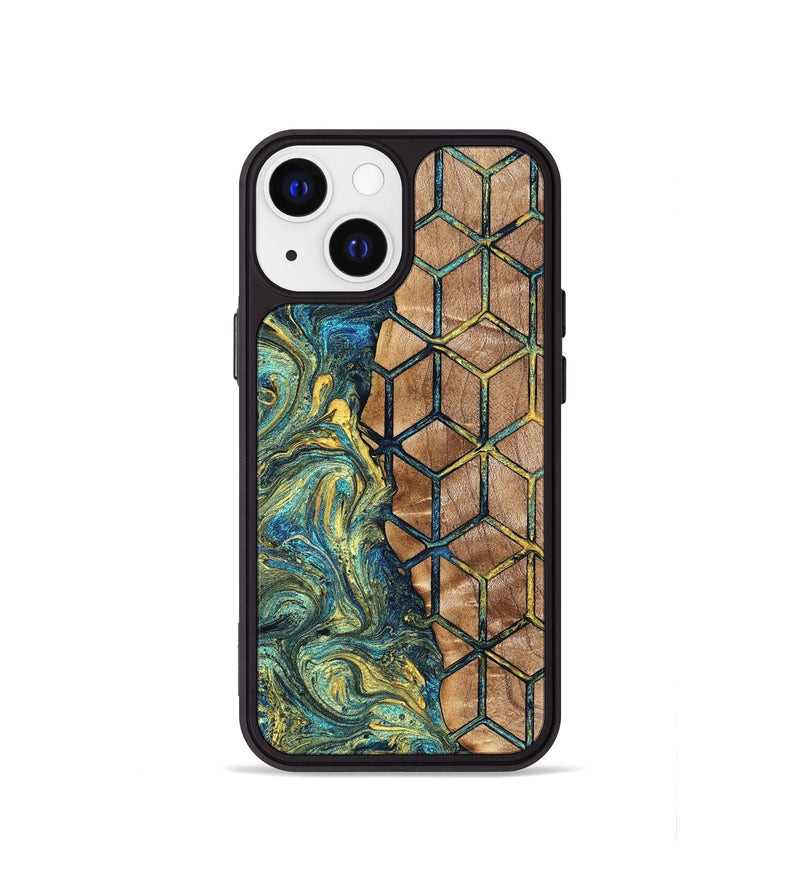 iPhone 13 mini Wood Phone Case - Rianna (Pattern, 823522)