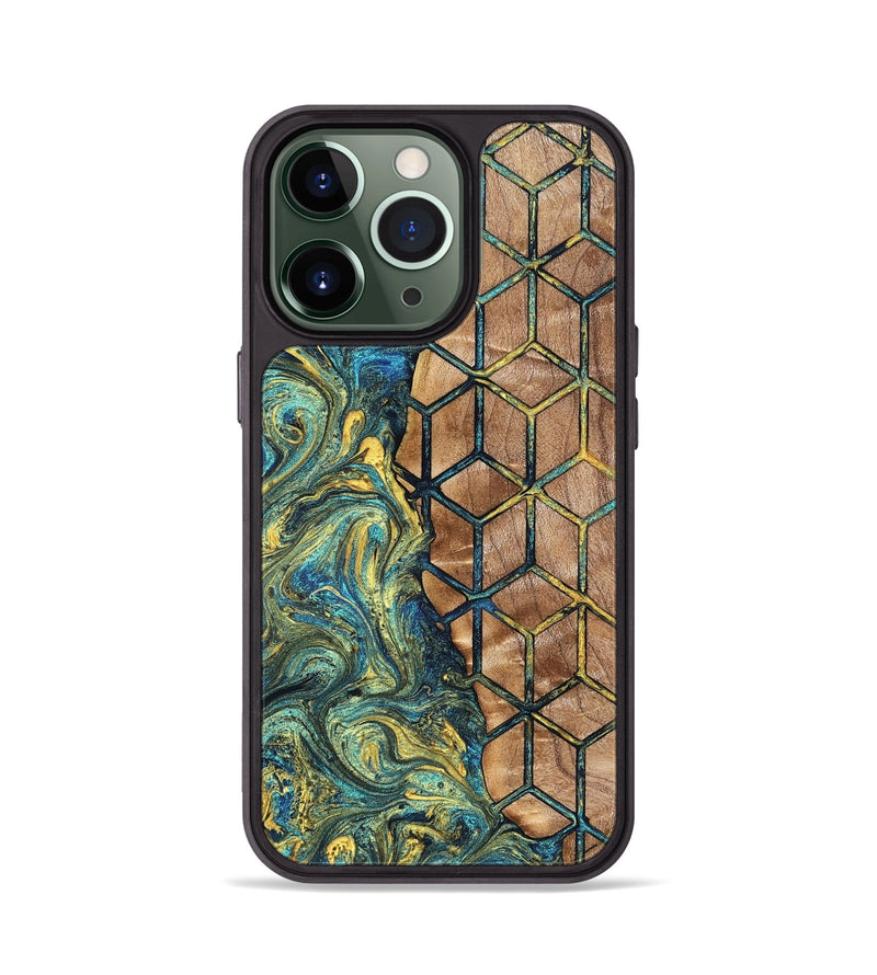 iPhone 13 Pro Wood Phone Case - Rianna (Pattern, 823522)