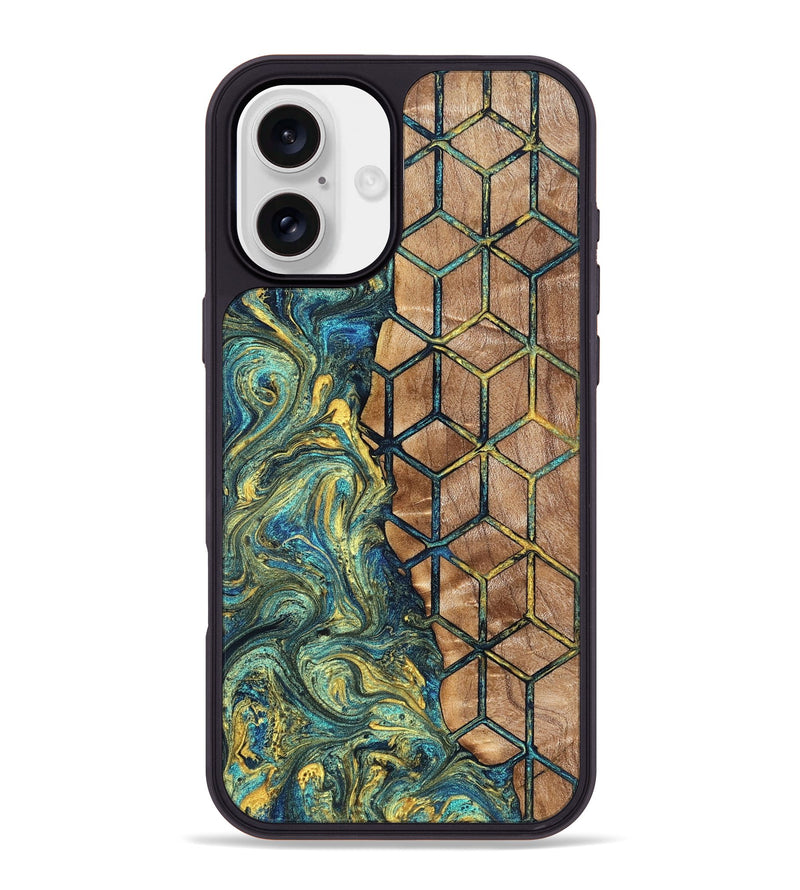 iPhone 16 Plus Wood Phone Case - Rianna (Pattern, 823522)