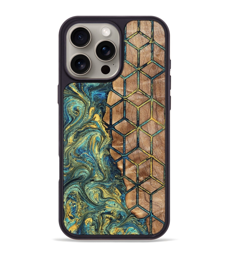 iPhone 16 Pro Max Wood Phone Case - Rianna (Pattern, 823522)