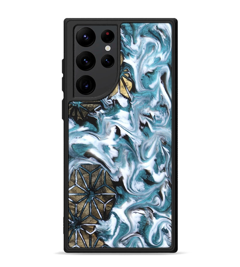 Galaxy S22 Ultra Wood Phone Case - Malaki (Pattern, 823523)