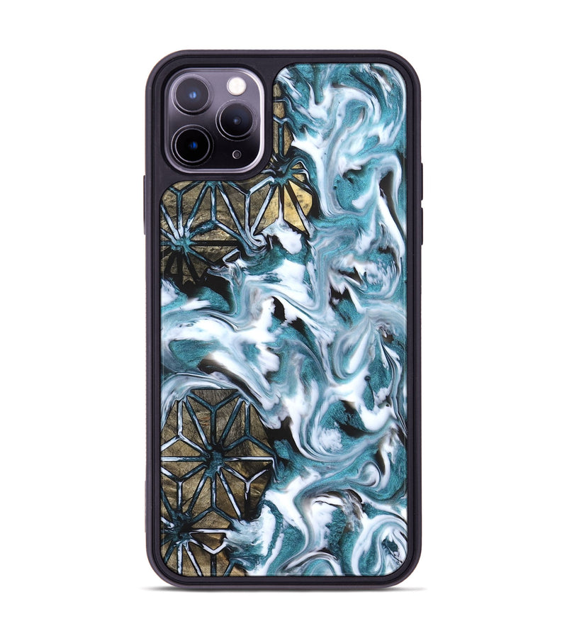 iPhone 11 Pro Max Wood Phone Case - Malaki (Pattern, 823523)