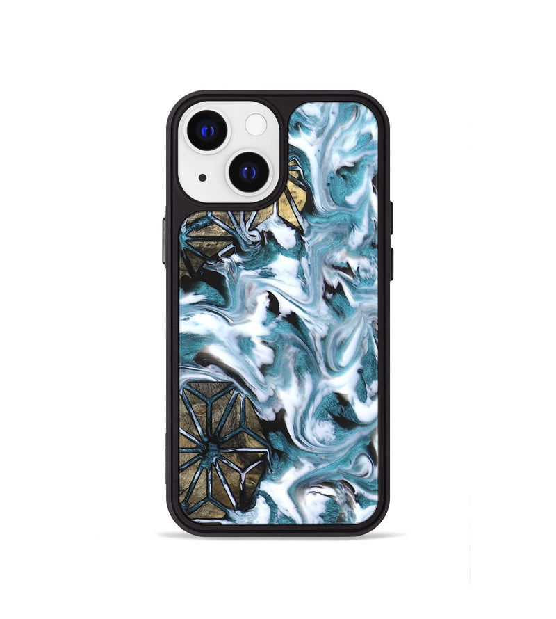 iPhone 13 mini Wood Phone Case - Malaki (Pattern, 823523)