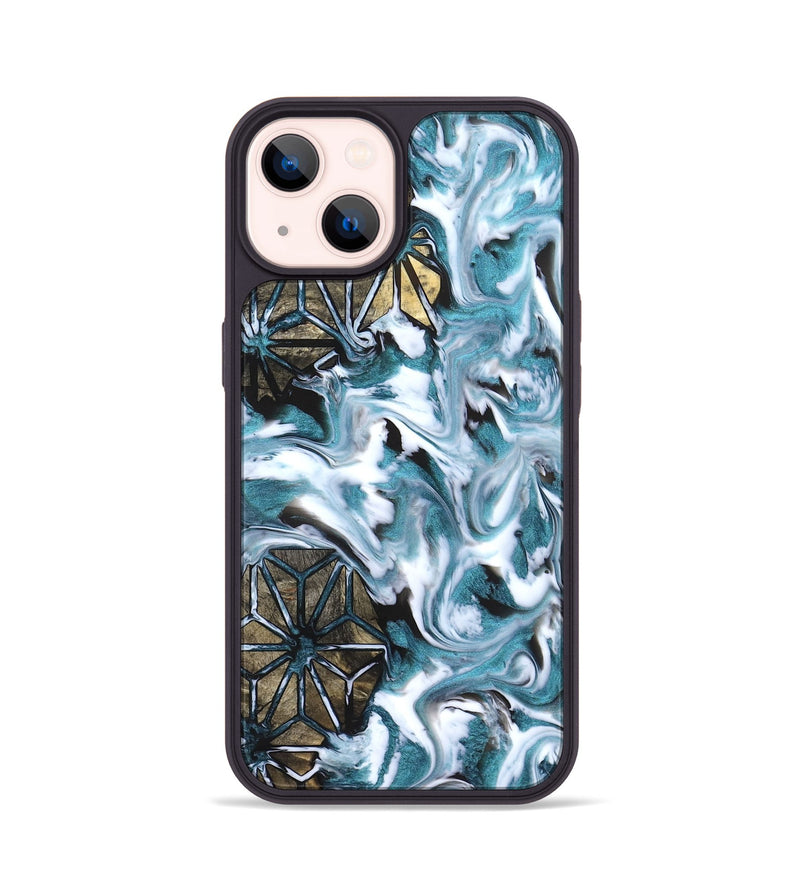 iPhone 14 Wood Phone Case - Malaki (Pattern, 823523)
