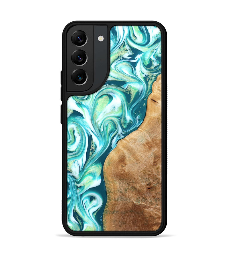 Galaxy S22 Plus Wood Phone Case - Corey (Green, 823524)