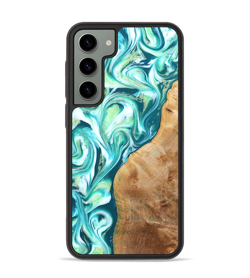 Galaxy S23 Plus Wood Phone Case - Corey (Green, 823524)