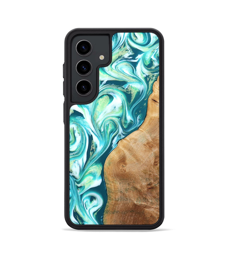 Galaxy S24 Wood Phone Case - Corey (Green, 823524)