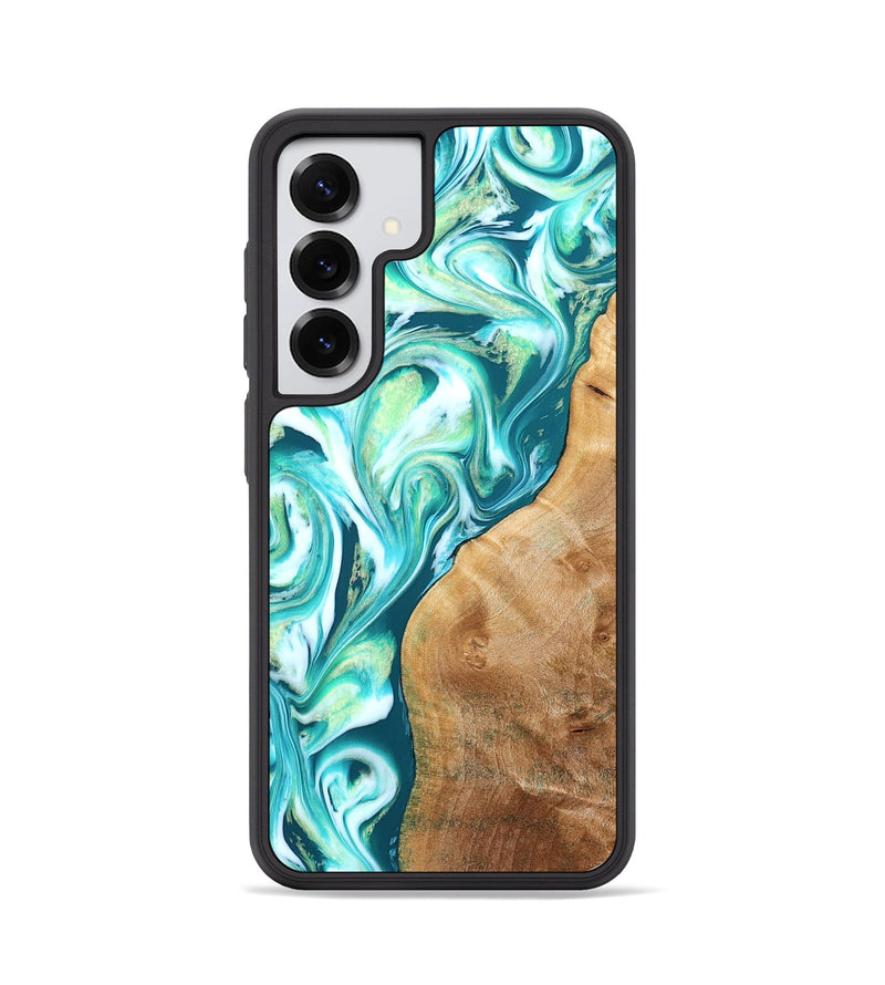 Galaxy S25 Wood Phone Case - Corey (Green, 823524)