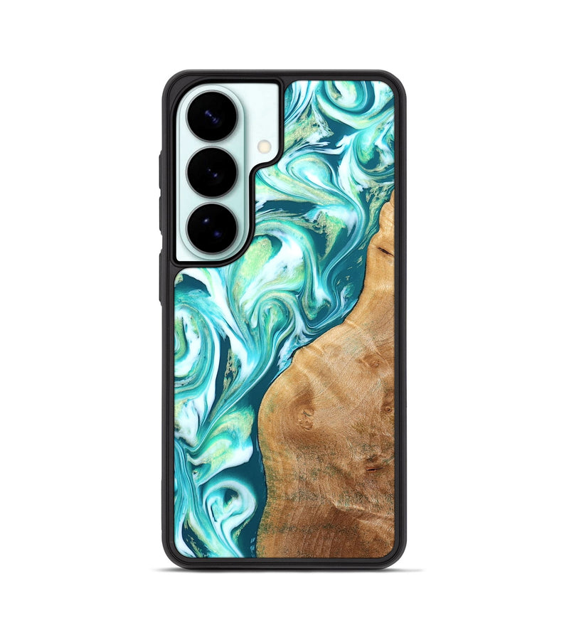 Galaxy S26 Wood Phone Case - Corey (Green, 823524)