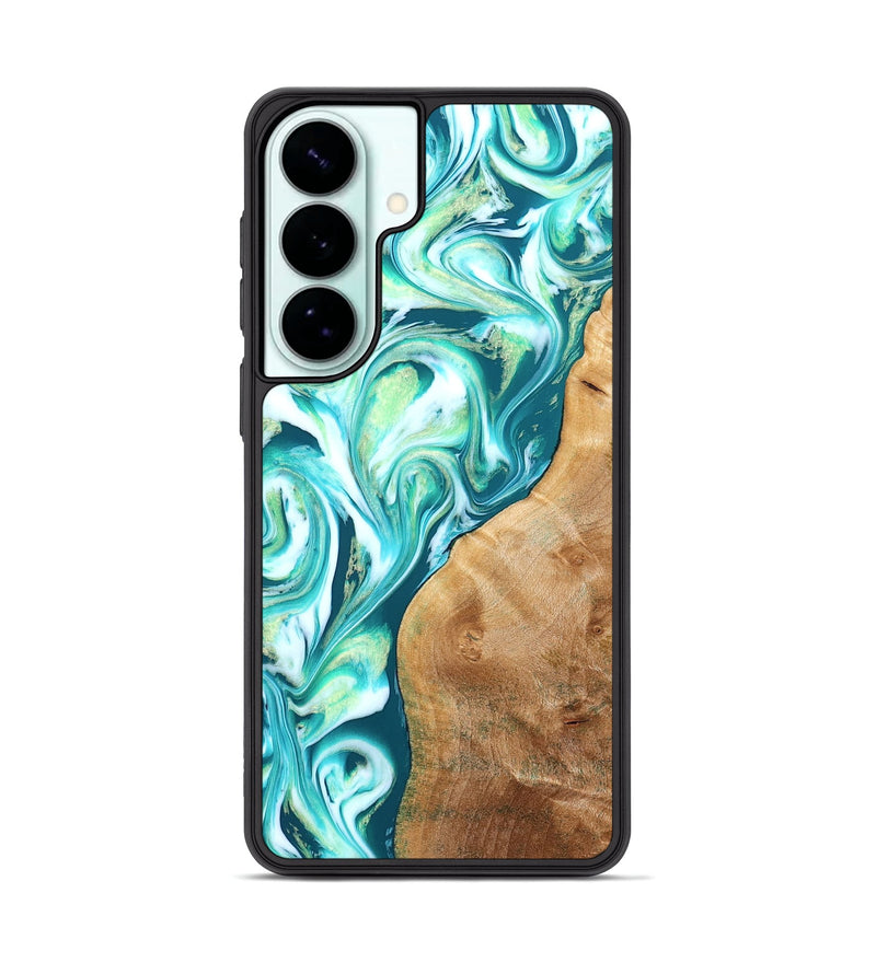 Galaxy S26 Plus Wood Phone Case - Corey (Green, 823524)
