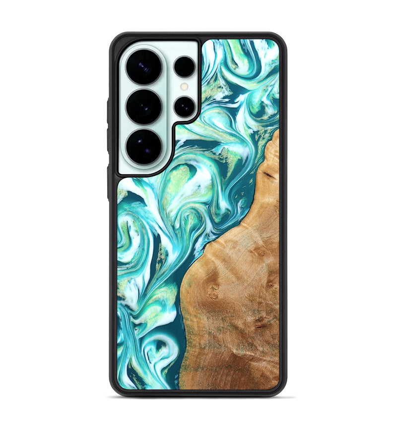 Galaxy S26 Ultra Wood Phone Case - Corey (Green, 823524)