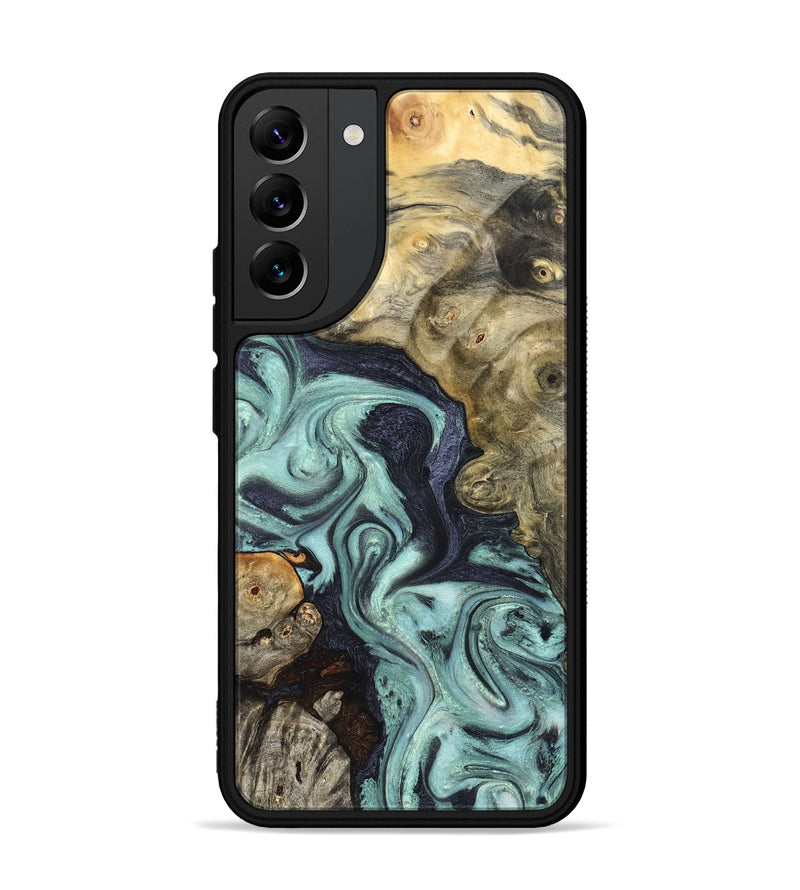 Galaxy S22 Plus Wood Phone Case - Elena (Green, 823525)