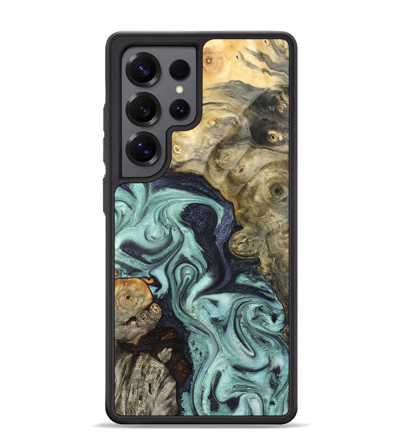 Galaxy S25 Ultra Wood Phone Case - Elena (Green, 823525)