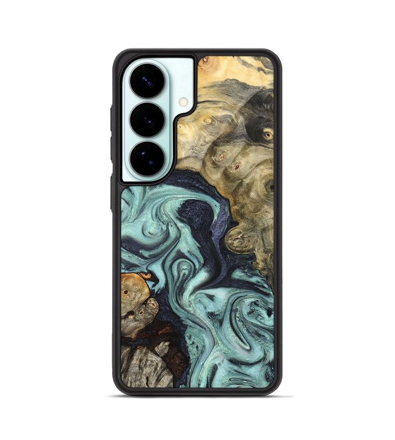 Galaxy S26 Wood Phone Case - Elena (Green, 823525)