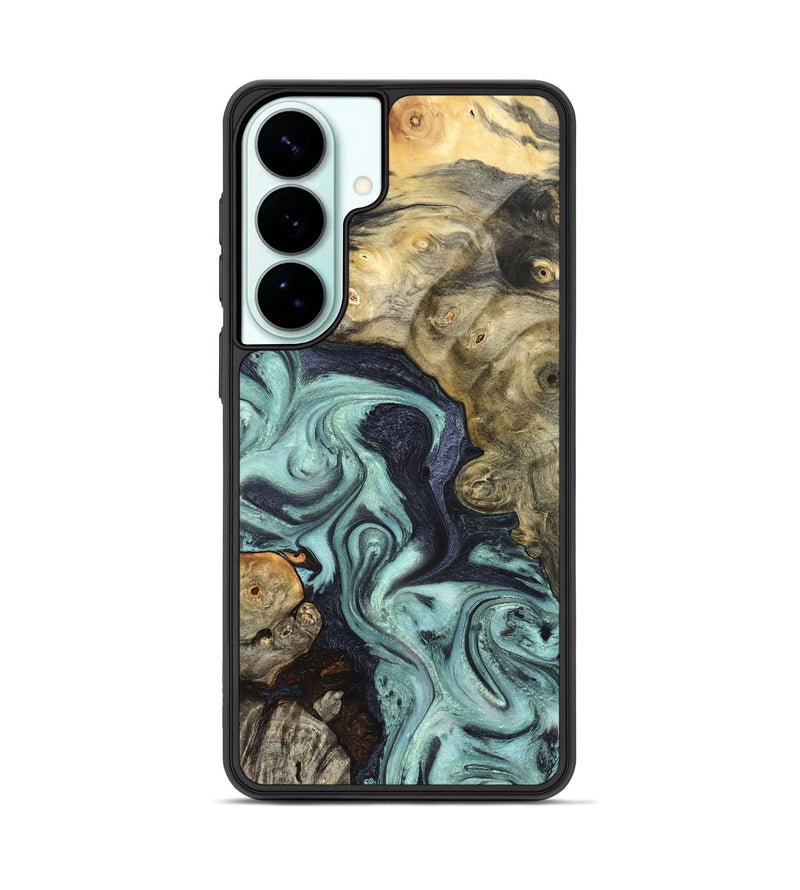 Galaxy S26 Plus Wood Phone Case - Elena (Green, 823525)