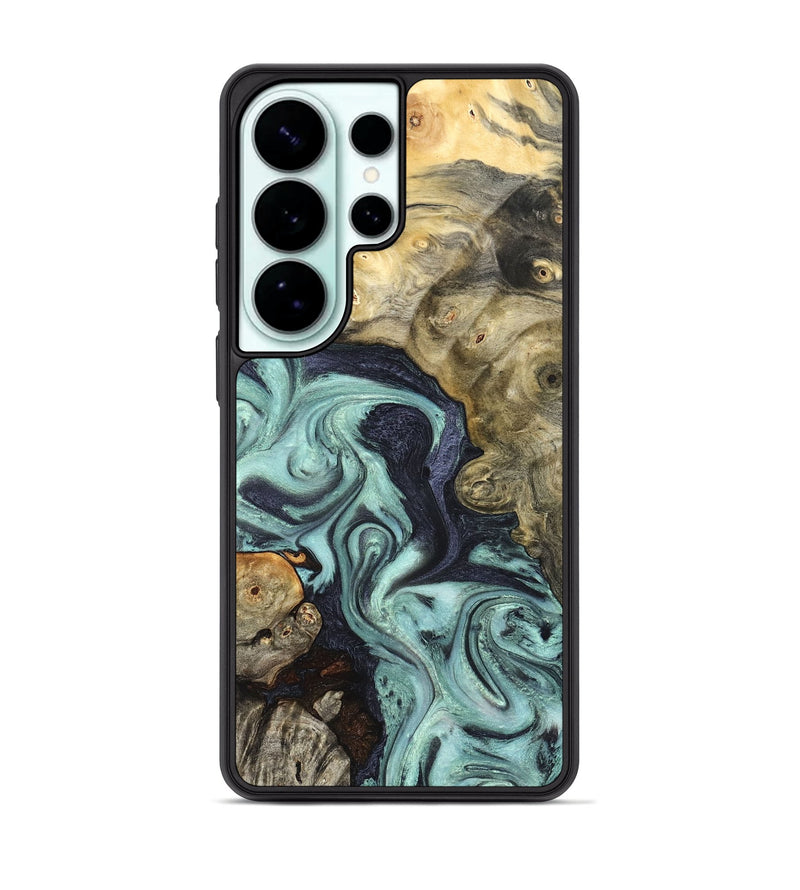 Galaxy S26 Ultra Wood Phone Case - Elena (Green, 823525)