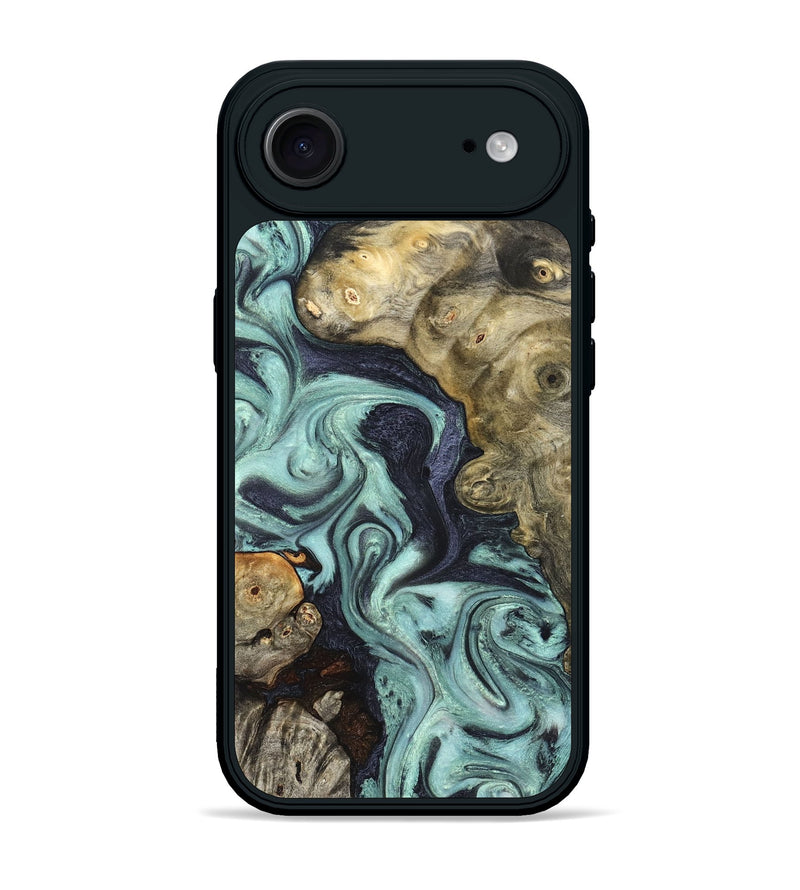 iPhone 17 Air Wood Phone Case - Elena (Green, 823525)