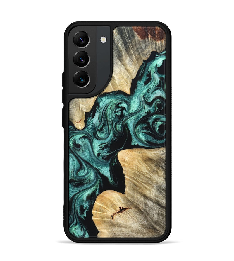 Galaxy S22 Plus Wood Phone Case - Kevon (Green, 823526)
