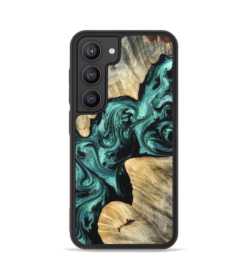 Galaxy S23 Wood Phone Case - Kevon (Green, 823526)