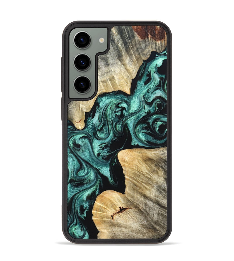Galaxy S23 Plus Wood Phone Case - Kevon (Green, 823526)