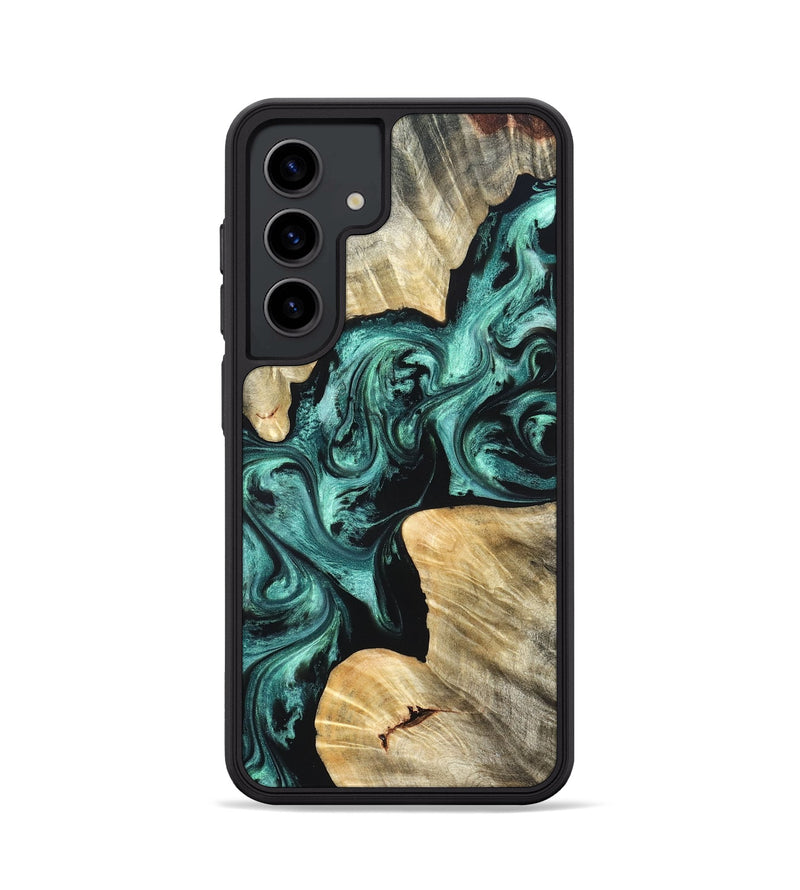 Galaxy S24 Wood Phone Case - Kevon (Green, 823526)