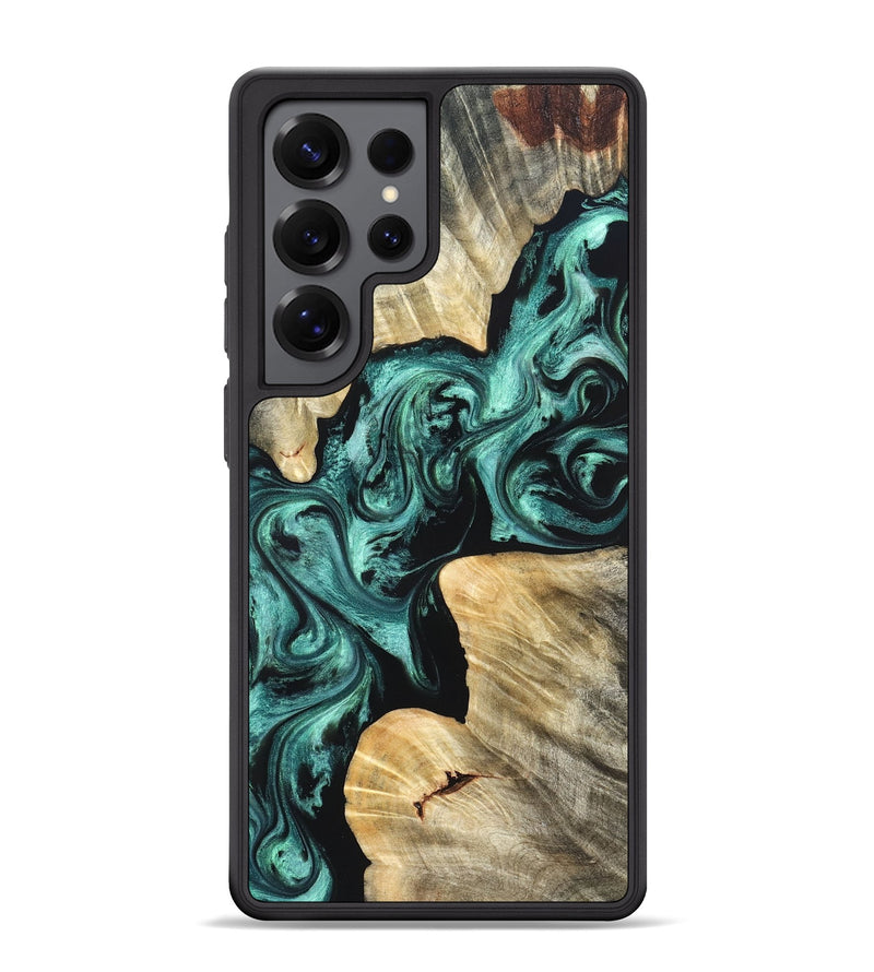 Galaxy S25 Ultra Wood Phone Case - Kevon (Green, 823526)