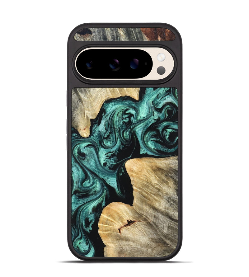 Pixel 10 Wood Phone Case - Kevon (Green, 823526)