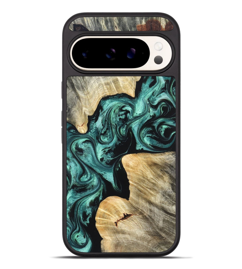 Pixel 9 Pro XL Wood Phone Case - Kevon (Green, 823526)