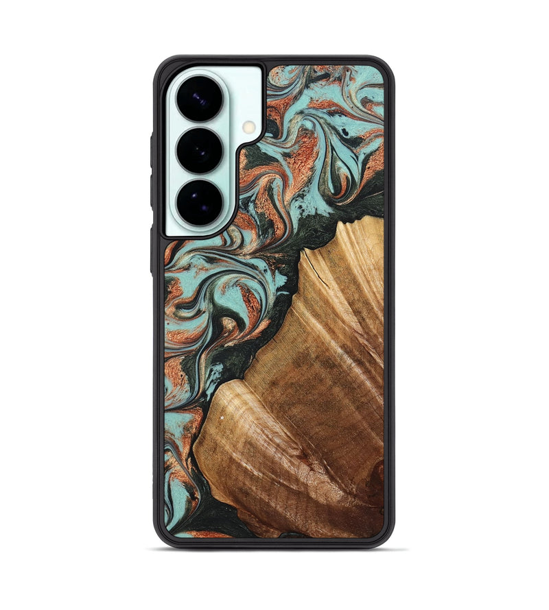 Galaxy S26 Plus Wood Phone Case - Eboni (Green, 823527)