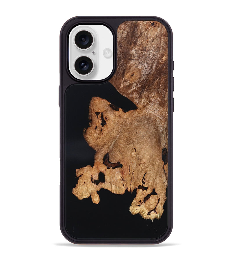 iPhone 16 Plus Wood Phone Case - Alex (Wood Burl, 823532)