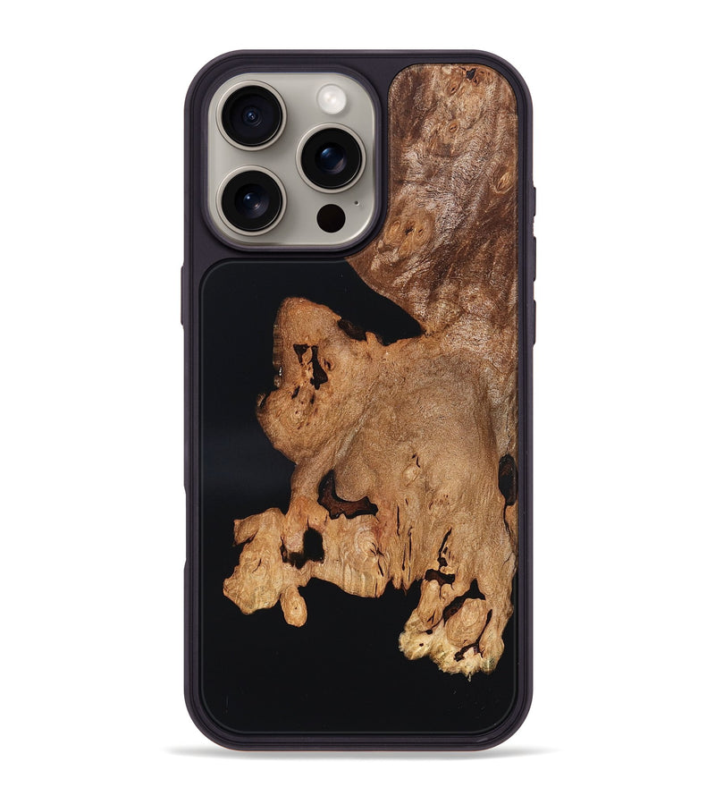 iPhone 16 Pro Max Wood Phone Case - Alex (Wood Burl, 823532)