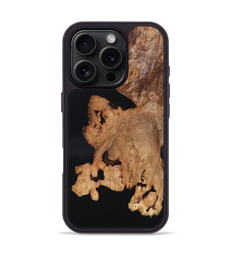 iPhone 16 Pro Wood Phone Case - Alex (Wood Burl, 823532)