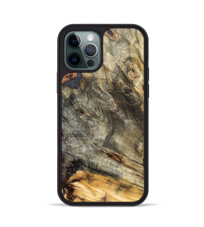 iPhone 12 Pro Wood Phone Case - Lida (Wood Burl, 823533)