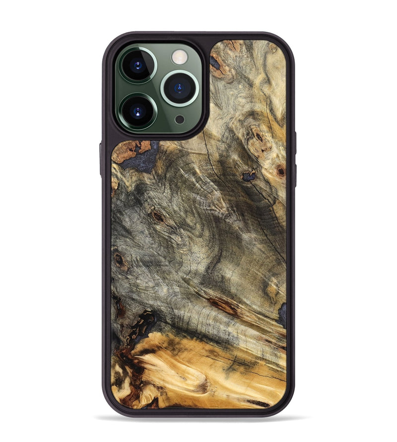 iPhone 13 Pro Max Wood Phone Case - Lida (Wood Burl, 823533)