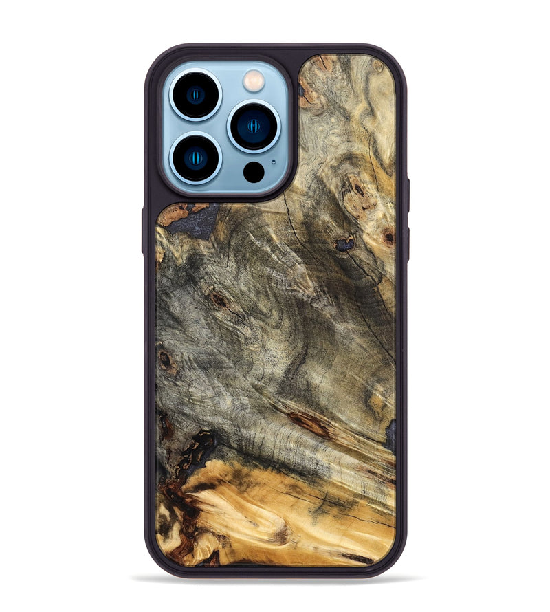 iPhone 14 Pro Max Wood Phone Case - Lida (Wood Burl, 823533)